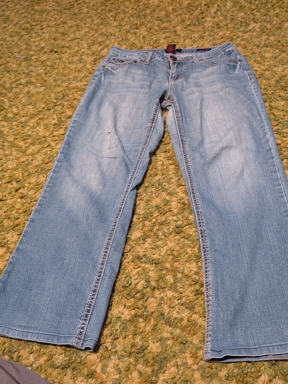 Earl Jeans Light Blue Straight Leg Women's Jeans